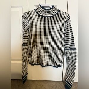 Free people Long Sleeve Mock Neck Shirt